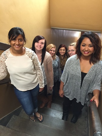 Thanks to our students for helping out with the tour of LaJames College Beauty school Dormitories.